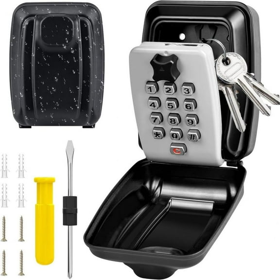 Key Safe Wall Mounted Police Approved Key Lock Box Outdoor Large Key Lock Box Uk