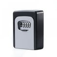thumbnail image 1 of Key Safe with Nomeric Code for Outdoors Key Box with 4 Digit Numerical Combination Small Key Box with Code Safe, 1 of 1