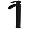 thumbnail image 1 of Key Series Single Hole Single-Handle Vessel Bathroom Faucet in Matte Black, 1 of 1