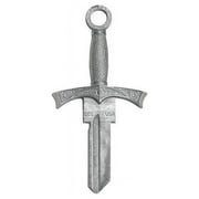 Key Shapes House Key Sword Kwik Blank Double KW1