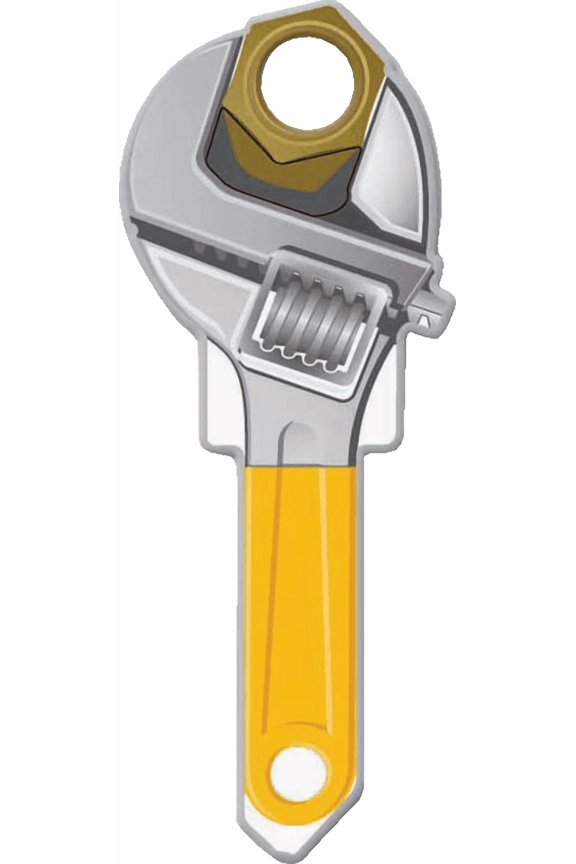 Shapes Decorative House Key - Pack of 2 Residential Use, Standard Application