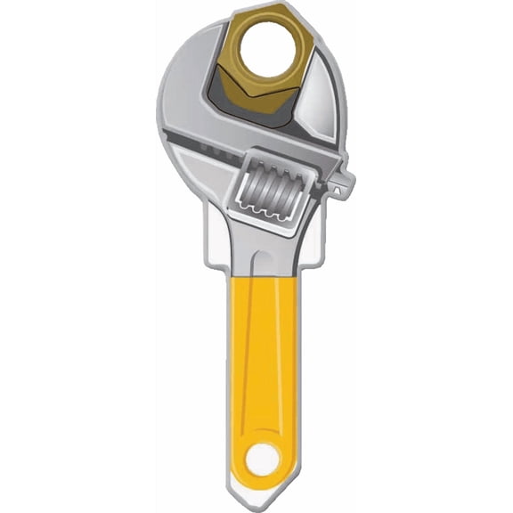 Key Shapes Decorative House Key - Pack of 2 Residential Use, Standard Application