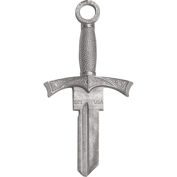 Key Shapes Decorative House Key - Pack of 2 Residential Use, Standard Application
