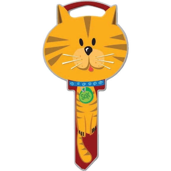 Key Shapes Decorative House Key - Pack of 4