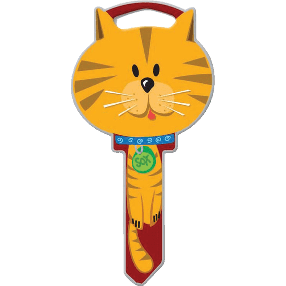 Key Shapes Decorative House Key - Single Pack — Residential Use, Standard Application