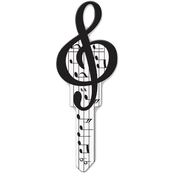 Key Shapes Decorative House Key - Single Pack