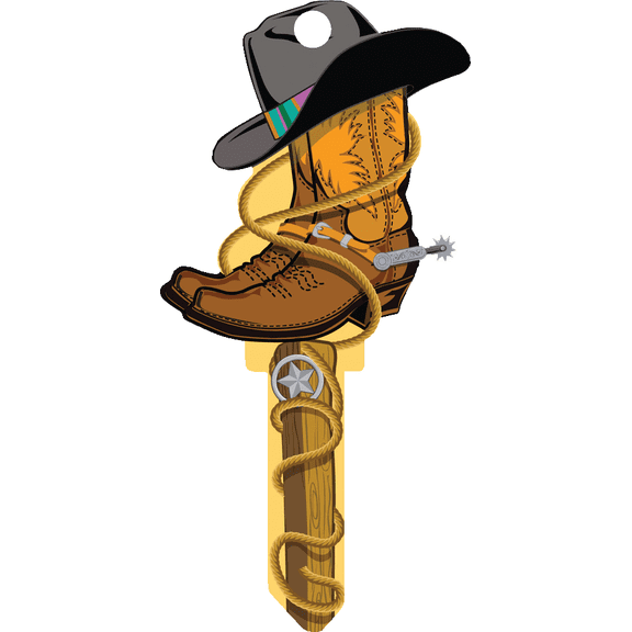 Key Shapes Decorative House Key - Single Pack Residential Use, Standard Application