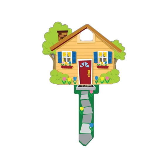 View of Key Shapes Decorative House Key - Single Pack - Walmart.com