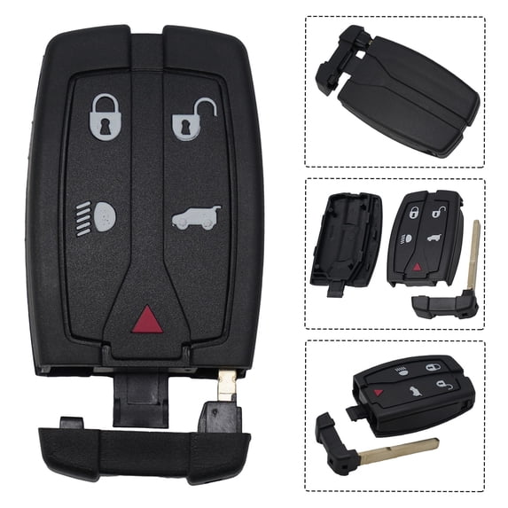 Key Shell Case Remote Replacement 5 Button Case Shell For Freelander 2