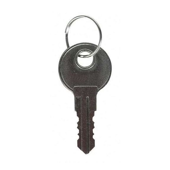 Key,Silver,1-3/4" Sz,Nickel Material,PK2