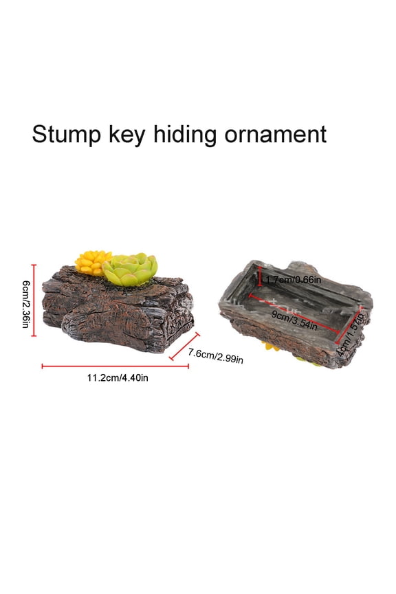 Key Storage Box, Outdoor Key Safe, Hidden Stone Key Holder for Garden and Patio, Weather Resistant Durable Resin Material, Camouflaged Design, Compact Secure Storage