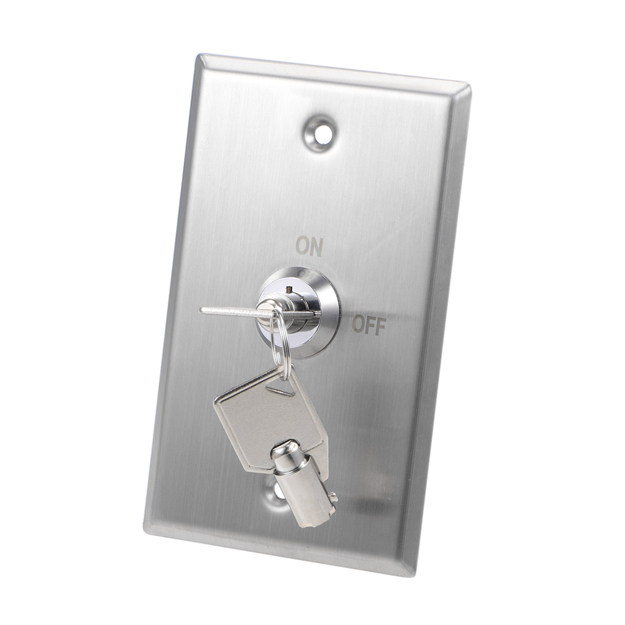 Key Switch Lock On/Off Exit Switch Door Release SPST for Access Control ...