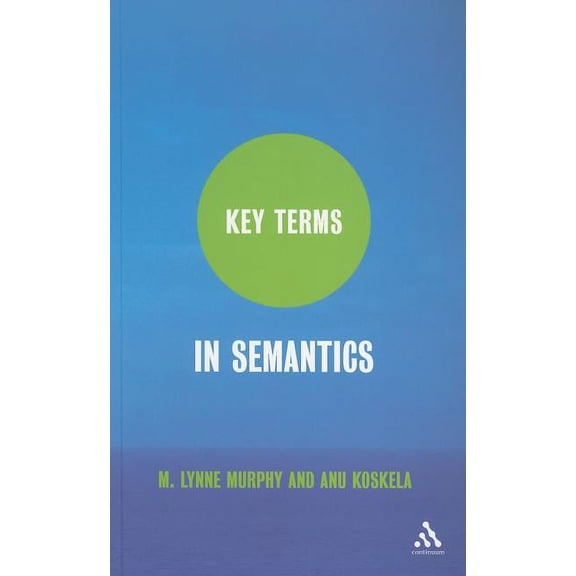 Key Terms Key Terms in Semantics, (Paperback)