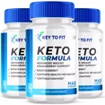 thumbnail image 1 of Key To Fit Advanced Keto Capsules - Weight Management and Energy Boost (3 Pack), 1 of 5