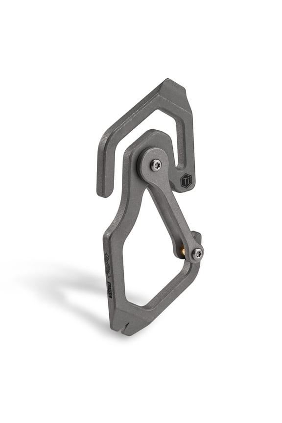 Carabiner Keychain Clip, Anti-Lost Titanium Key Holder with Multitool for Men & Women KU05