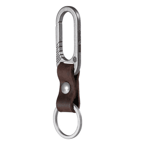 KeyUnity KM07 Titanium Keychain: 2-in-1 Pocket Clip-Key Ring, Belt Hook ...