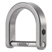 Key Unity Titanium D Ring Key Shackle, D Shape Key Ring Horseshoe Clasp for Car Fob, DIY Leather Key Organizer Keychain KA17 Sandblasted, l
