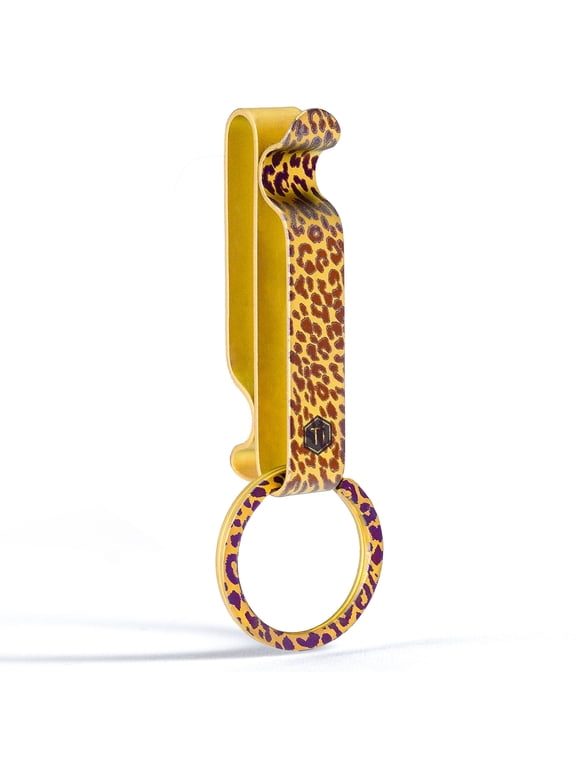 Titanium Double Side Keychain Hook Decoration Clip for Women Girls
