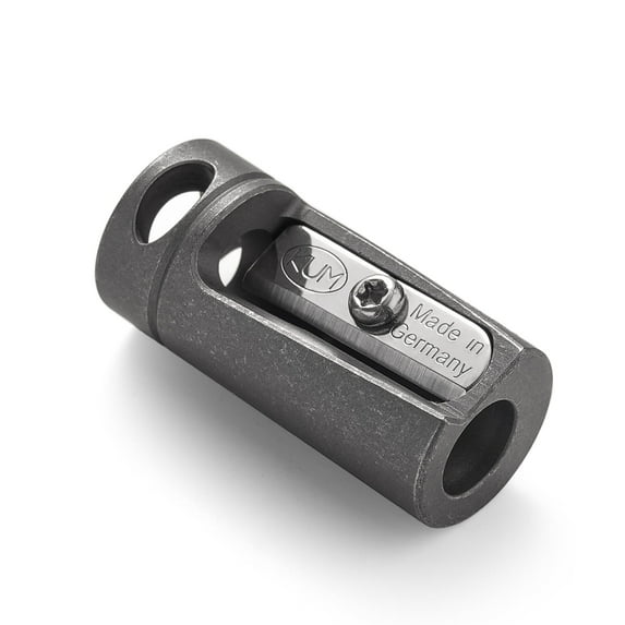 Key Unity Titanium Pencil Sharpener, Mini Single Hole Manual Pencil Sharpener for Art, Outdoors, KT00
