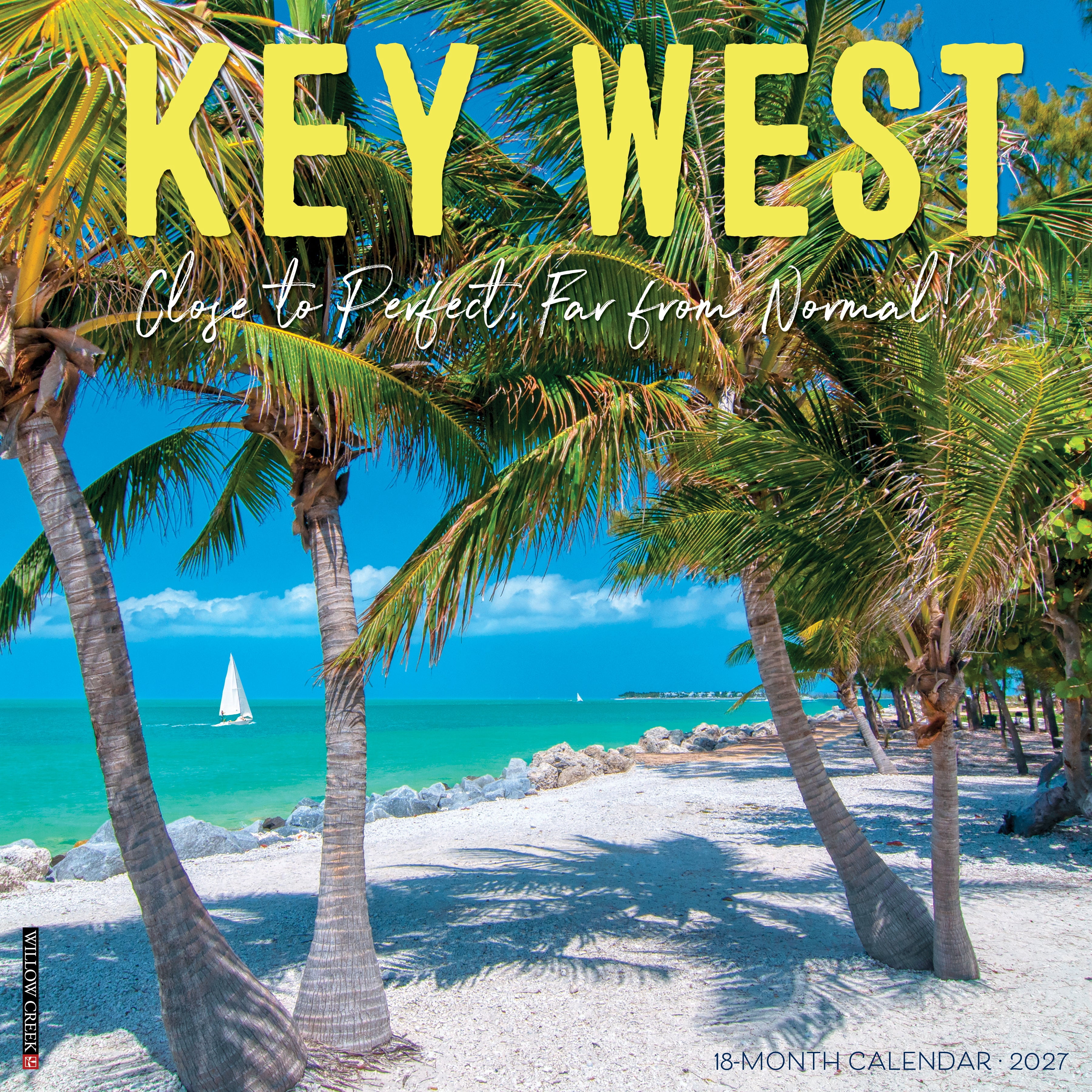 Willow Creek Press, Key West 2027 Wall Calendar