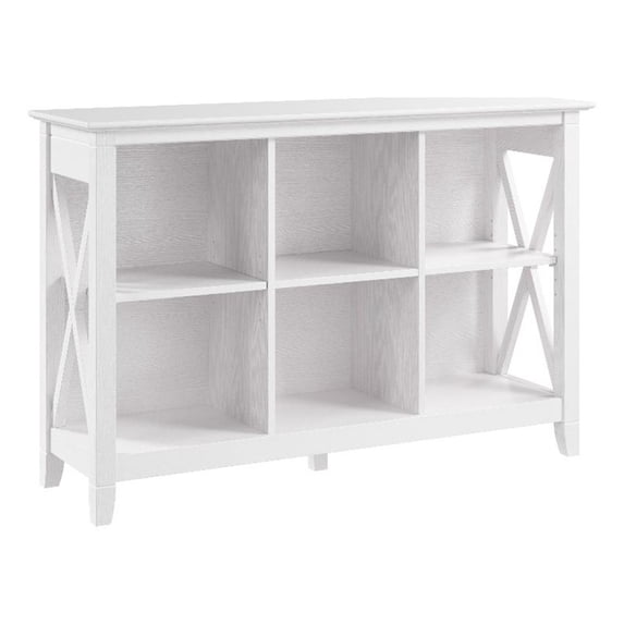 Key West 6 Cube Bookcase in Pure White Oak - Engineered Wood