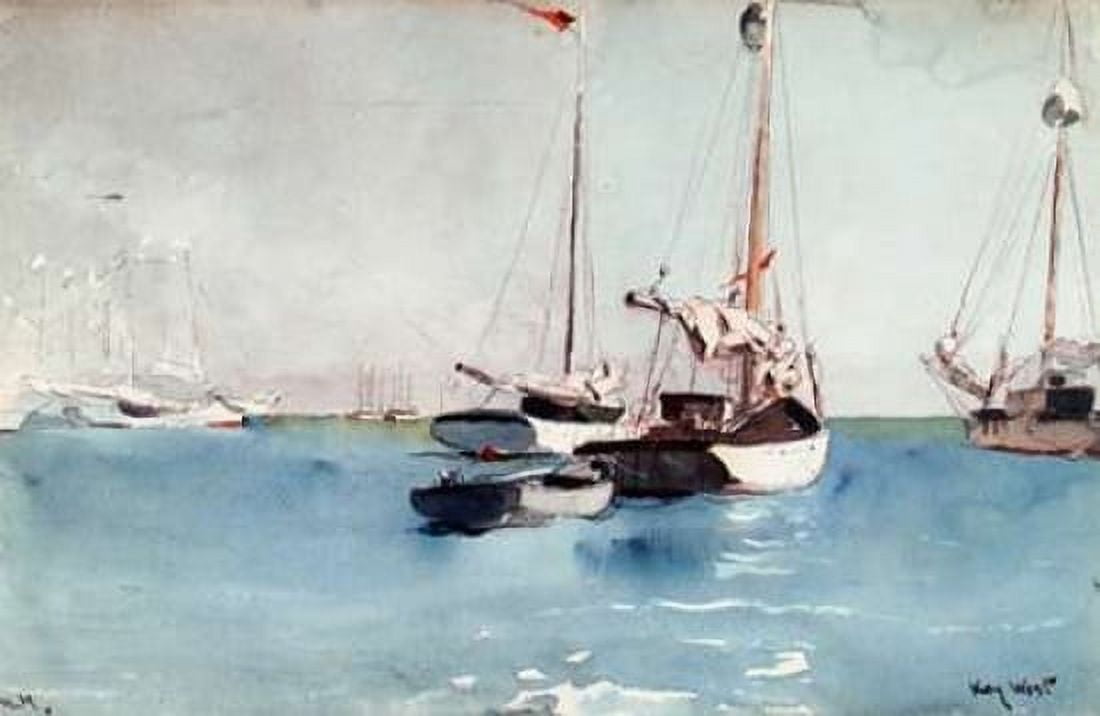 Key West Canvas Art - Winslow Homer (20 x 28)