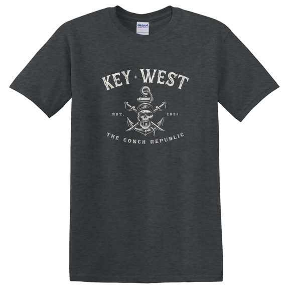 Key West Conch Republic Pirate Fishing T-shirt