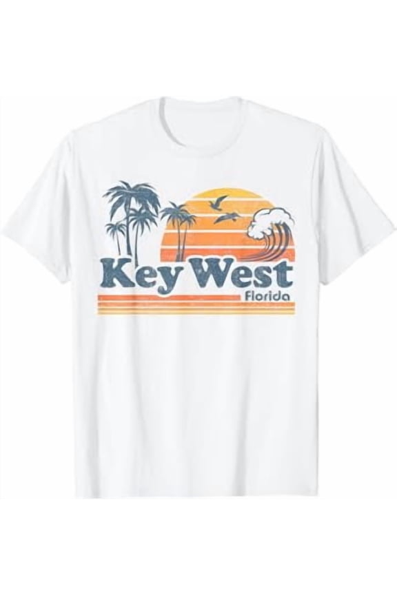 Key West Florida Beach Vintage T-Shirt