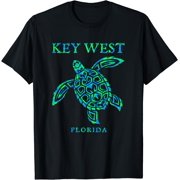 Key West Florida Sea Turtle Retro Boy Girl Vacation Souvenir T-Shirt