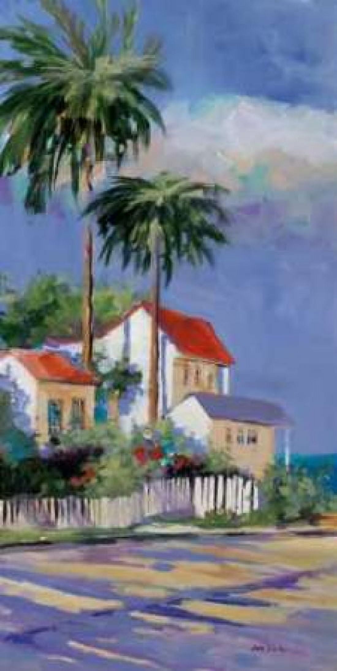 Key West I Canvas Art - Jane Slivka (10 x 20)