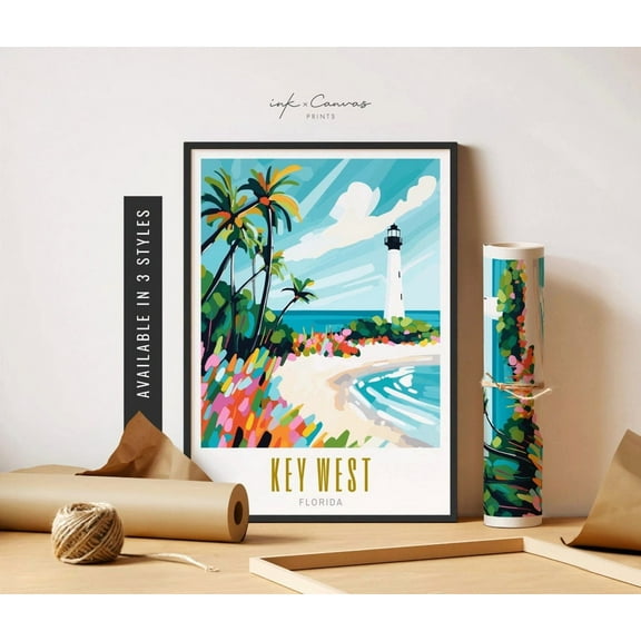 Key West Lighthouse Florida Wall Decor