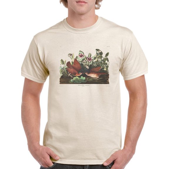 Key West Pigeon T-Shirt Men -John James Audubon Designs, Male x-Large