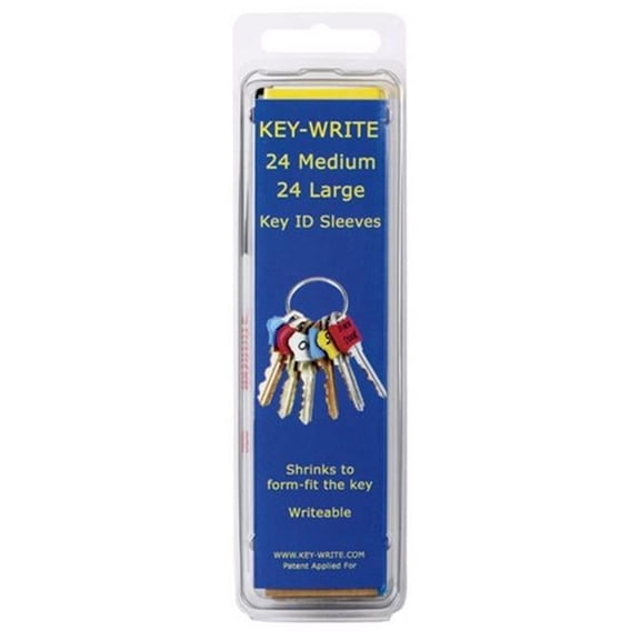 Key-Write 480101 Key ID Sleeves
