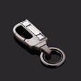 thumbnail image 1 of BBSISGO Metal Car Business Buckle Key Ring Keychain, Silver, 1, 1 of 5