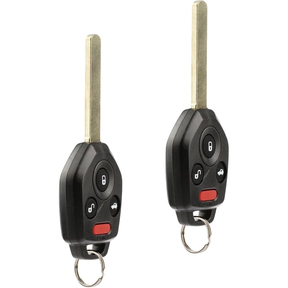 Key fits 2011 2012 2013 2014 Subaru Legacy Outback Keyless Entry Remote (CWTWB1U811, 4D-60), Set of 2