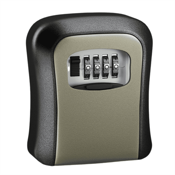 Secure Key Return Box Key lock box combination lock box, wall mounted house key storage box ...