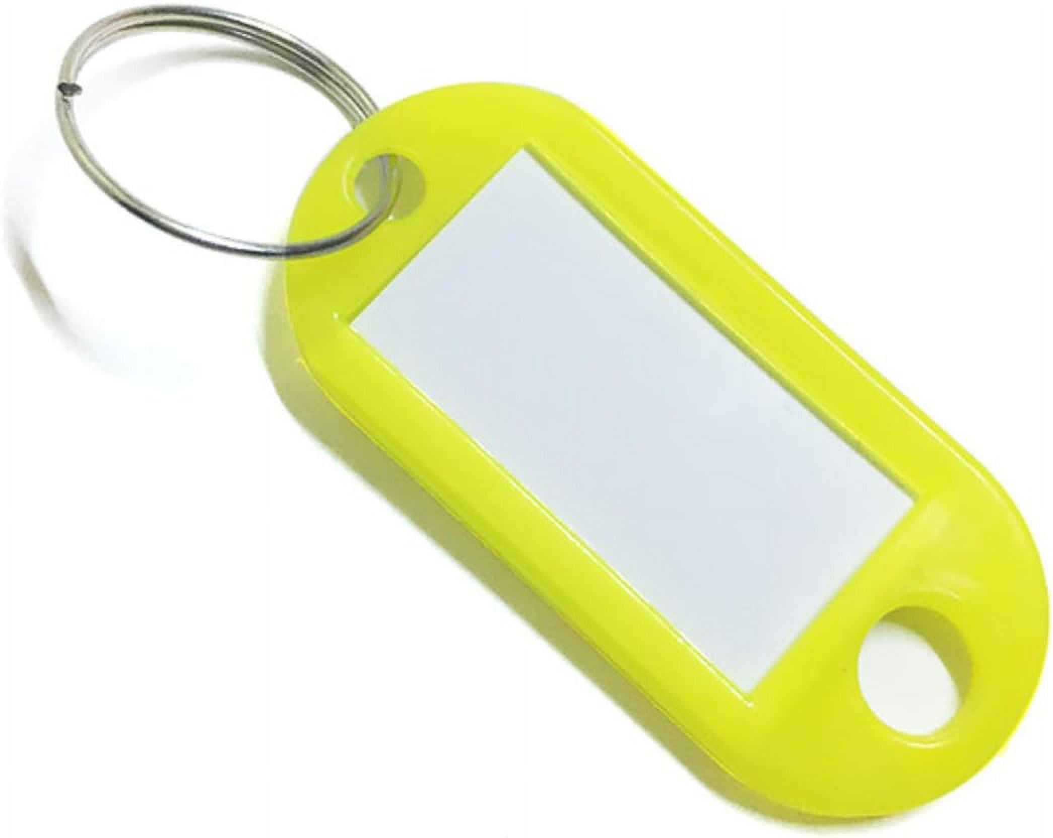 Key tags, 10pcs Plastic Key Tags Labels with Ring ® Key Label Keyring