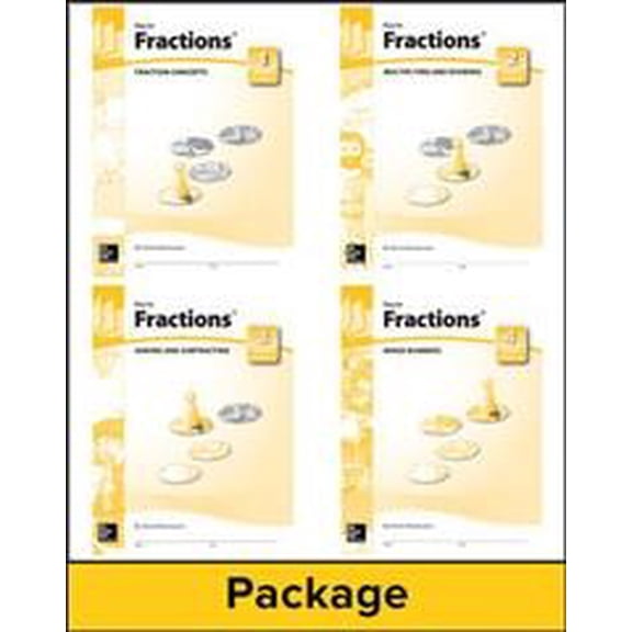 Pre-Owned Key to Fractions, Books 1-4 Set (KEY TO...WORKBOOKS) Paperback