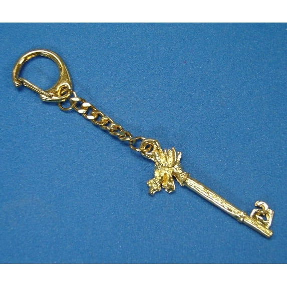 Key with Dragon Head Key Chain