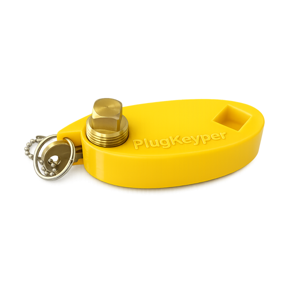 KeyFloat Model - Yellow - With 1 Replacement Plug