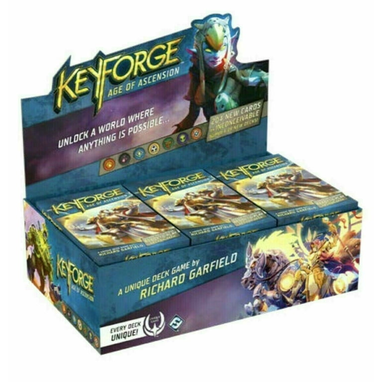 Fantasy Flight Games KeyForge Age Of Ascension Sealed Deck Display