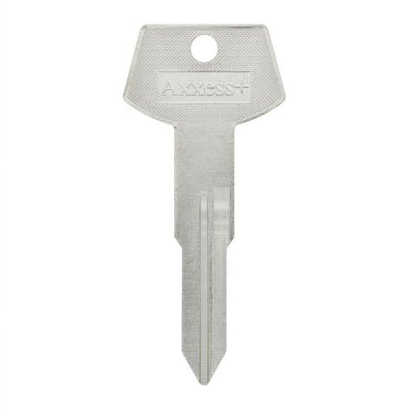 KeyKrafter Automotive Silver Universal Key Blank, 12 B68-B84 Double Sided for GM - Pack of 4
