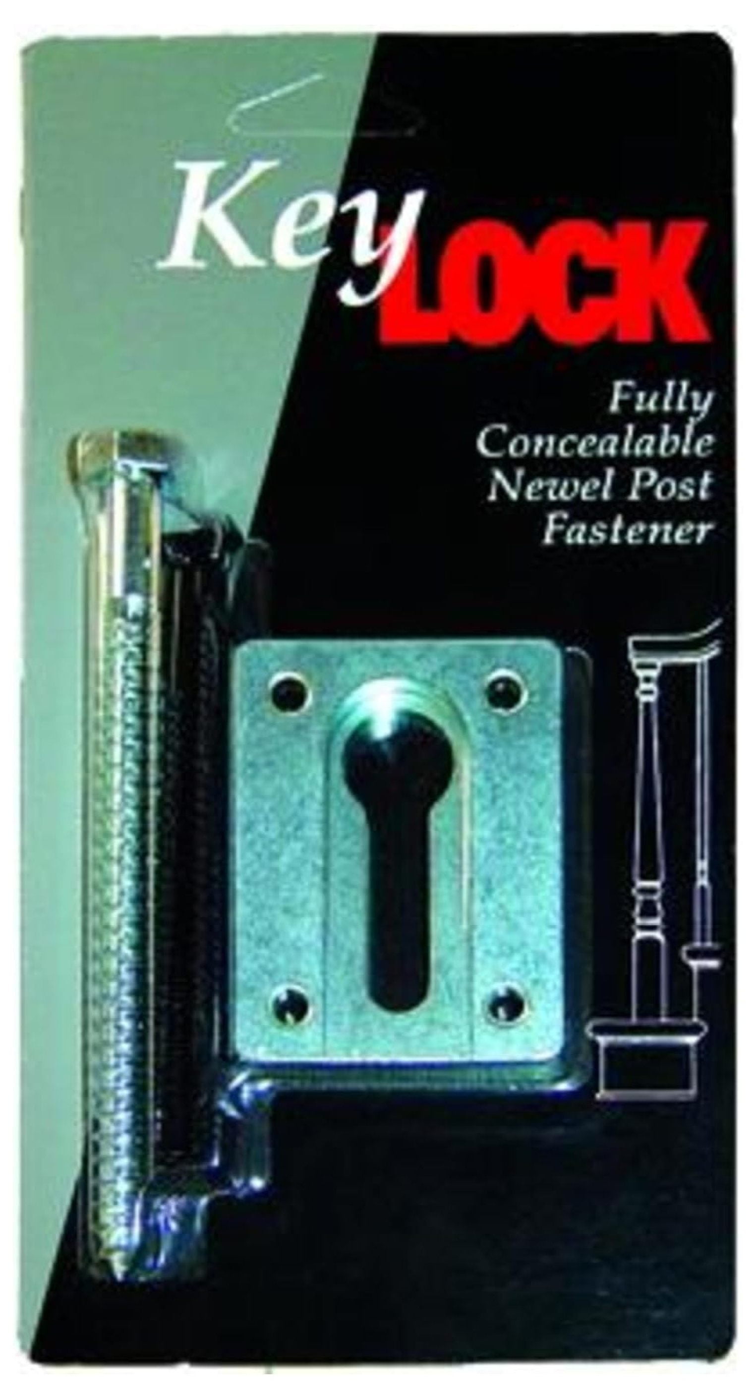 KeyLOCK Newel Post Fastener