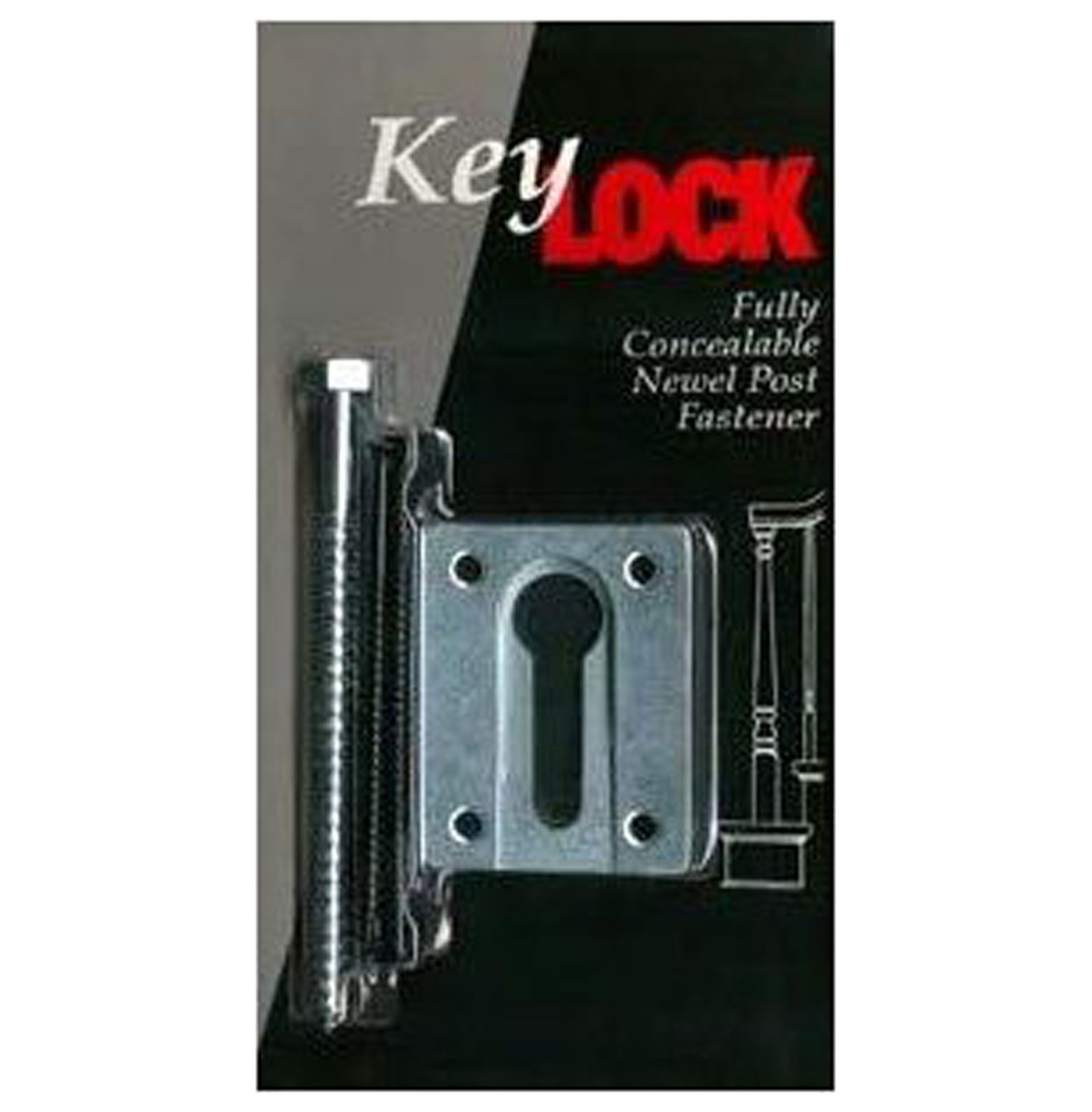 KeyLOCK Newel Post Fastener