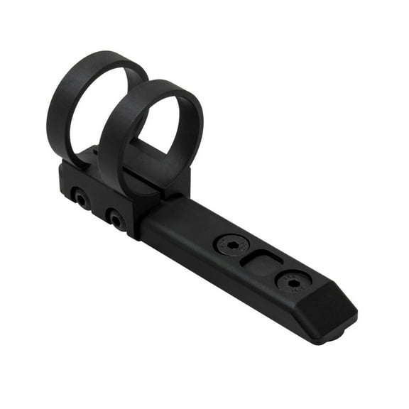NcSTAR Vism Extended 1" Flashlight Ring Mount with KeyMod Mount, Black