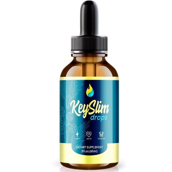 KeySlim Drops - Unlock Your True Self, Official Liquid Supplement, All Natural Drop to Feel and Look Amazing, Keyslim 24, Regain Confidence and Control of your Life, Reviews (30 Servings)