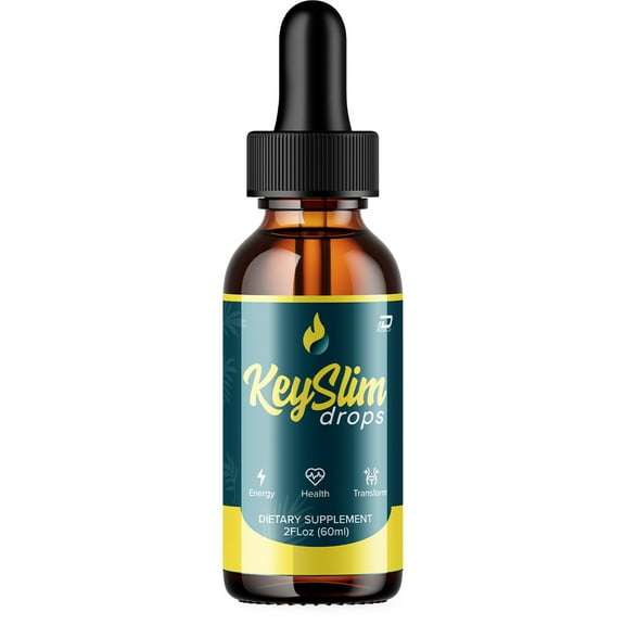 KeySlim Metabolism Drops Liquid Supplement - KeySlim Drops, KeySlim Original Metabolic Support Supplement, KeySlim Drops Reviews (1 Month Supply)