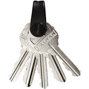 حامل مفاتيح KeySmart Mini Keychain - منظم مفاتيح مدمج لسلسلة المفاتيح، سلاسل مفاتيح EDC مدمجة خالية من الفوضى، حلقة مفاتيح لسلاسل مفاتيح سلاسل السيارات - Flex