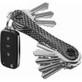 thumbnail image 1 of KeySmart Original Compact Key Holder Organizer Holds 8 Keys in Carbon Fibre 3K, 1 of 1