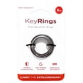 thumbnail image 1 of Key Smart 5039908 Stainless Steel Key Ring, Silver, 1 of 6
